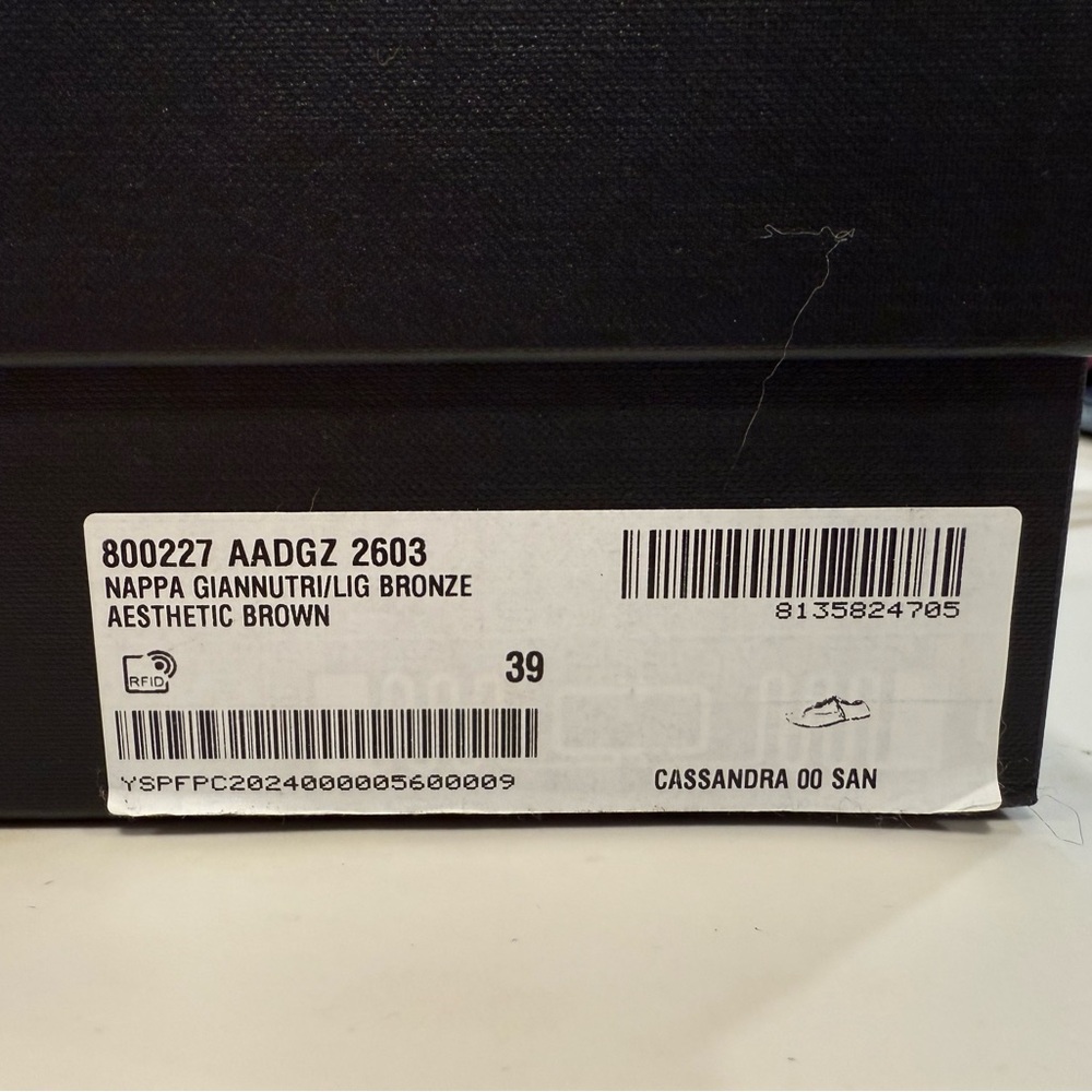 NIB Saint Laurent Cassandra Sandals - Picture 3 of 8
